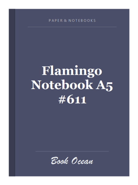 Flamingo Notebook A5 #611