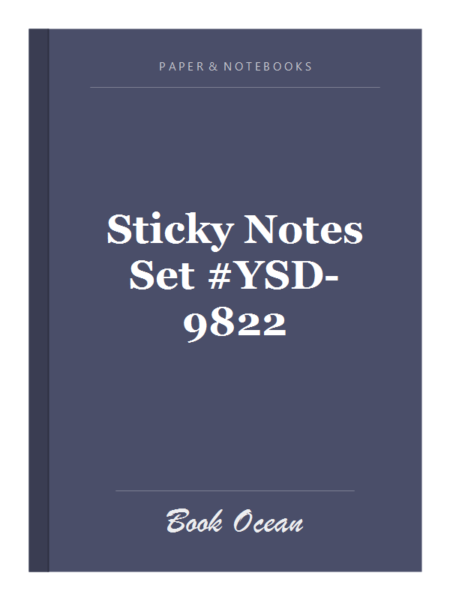 Sticky Notes Set #YSD-9822