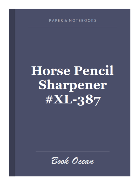 Horse Pencil Sharpener #XL-387