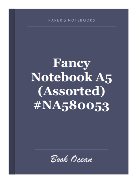 Fancy Notebook A5 (Assorted) #NA580053