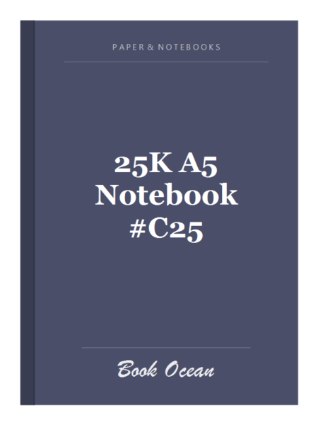 25K A5 Notebook #C25