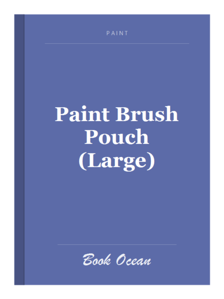 Paint Brush Pouch (Large)