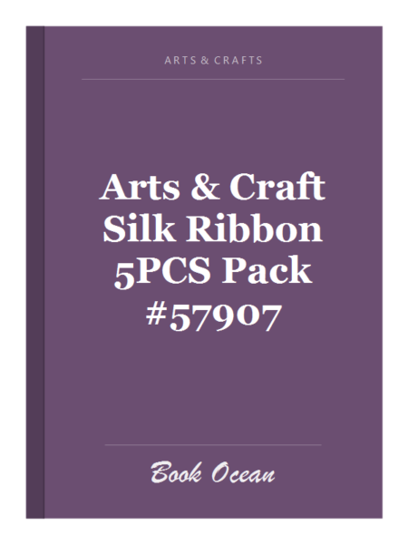 Arts & Craft Silk Ribbon 5PCS Pack #57907