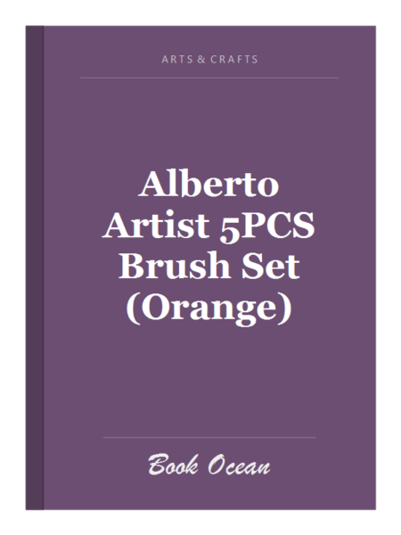 Alberto Artist 5PCS Brush Set (Orange)