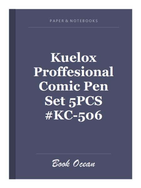 Kuelox Proffesional Comic Pen Set 5PCS #KC-506
