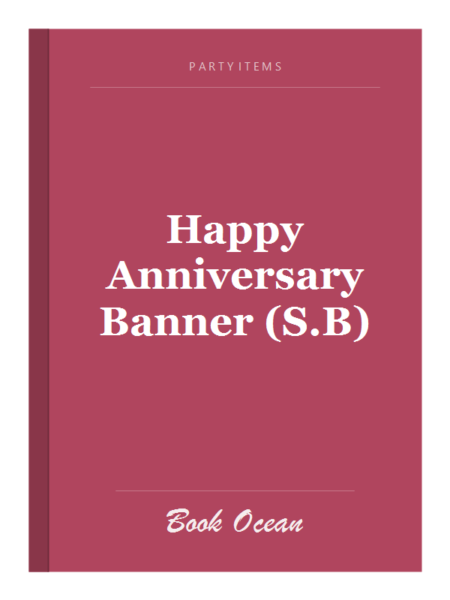 Happy Anniversary Banner (S.B)