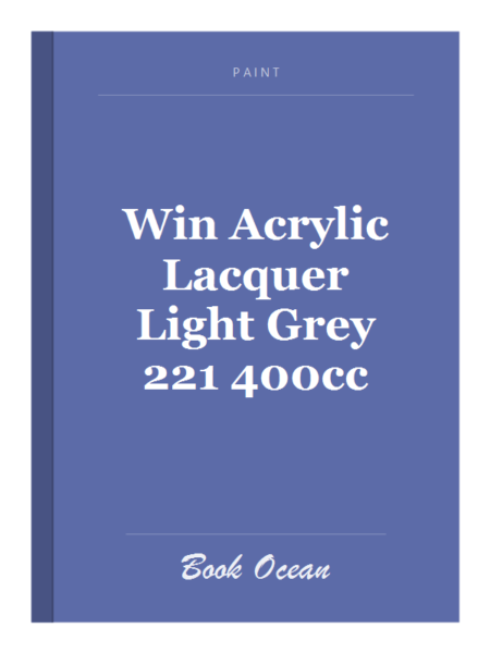 Win Acrylic Lacquer Light Grey 221 400cc