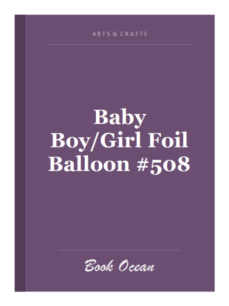 Baby Boy/Girl Foil Balloon #508