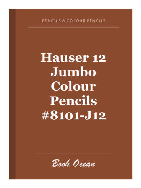 Hauser 12 Jumbo Colour Pencils #8101-J12