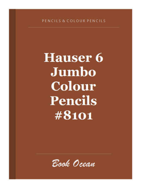 Hauser 6 Jumbo Colour Pencils #8101