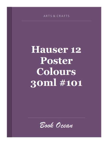 Hauser 12 Poster Colours 30ml #101