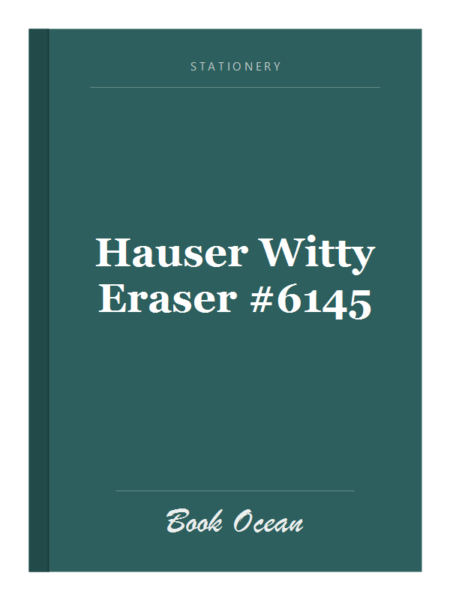 Hauser Witty Eraser #6145