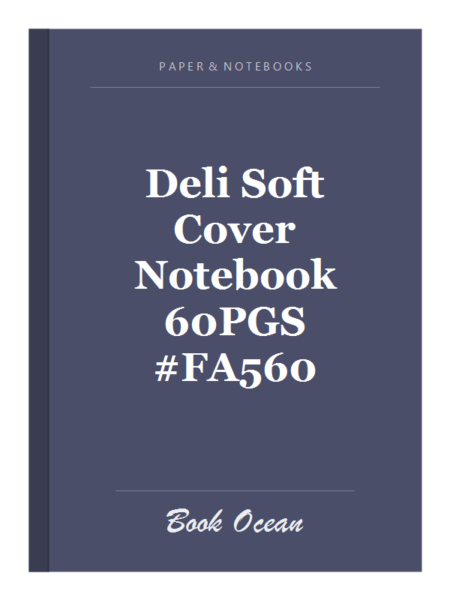 Deli Soft Cover Notebook 60PGS #FA560