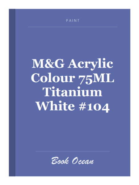 M&G Acrylic Colour 75ML Titanium White #104