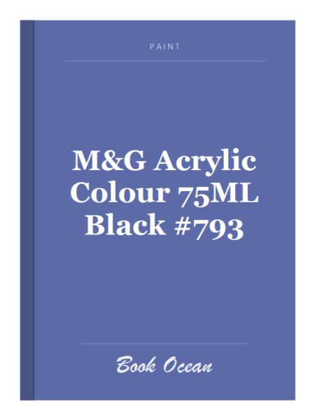 M&G Acrylic Colour 75ML Black #793