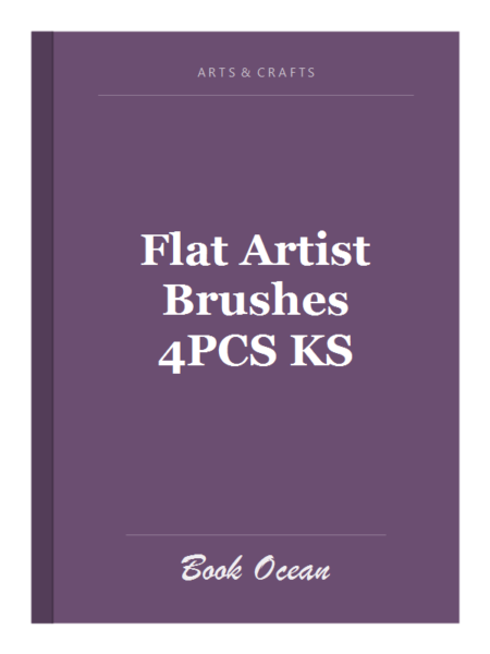 Flat Artist Brushes 4PCS KS