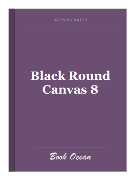 Black Round Canvas 8