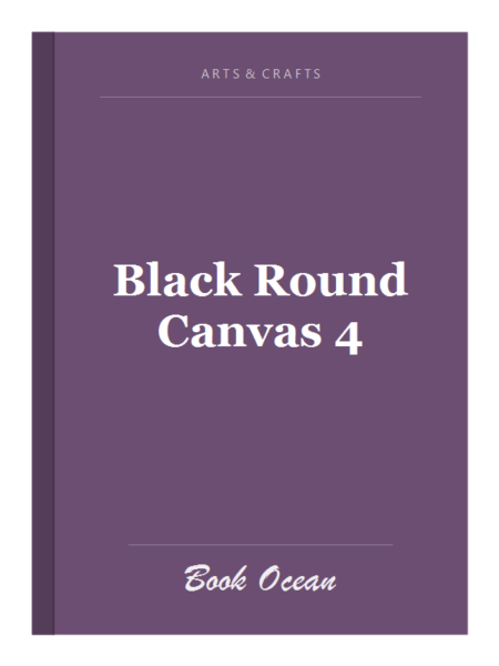 Black Round Canvas 4