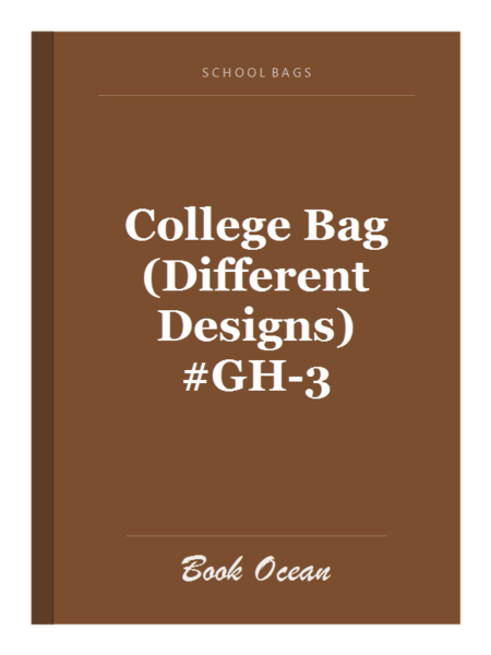 College Bag (Different Designs) #GH-3