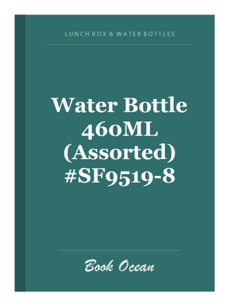 Water Bottle 460ML (Assorted) #SF9519-8