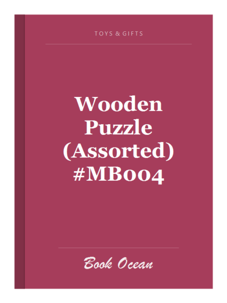 Wooden Puzzle (Assorted) #MB004