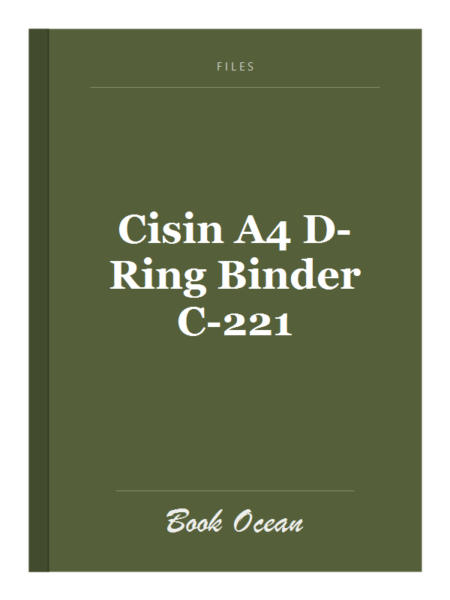 Cisin A4 D-Ring Binder C-221