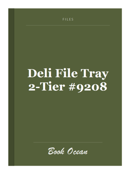 Deli File Tray 2-Tier #9208