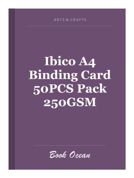 Ibico A4 Binding Card 50PCS Pack 250GSM