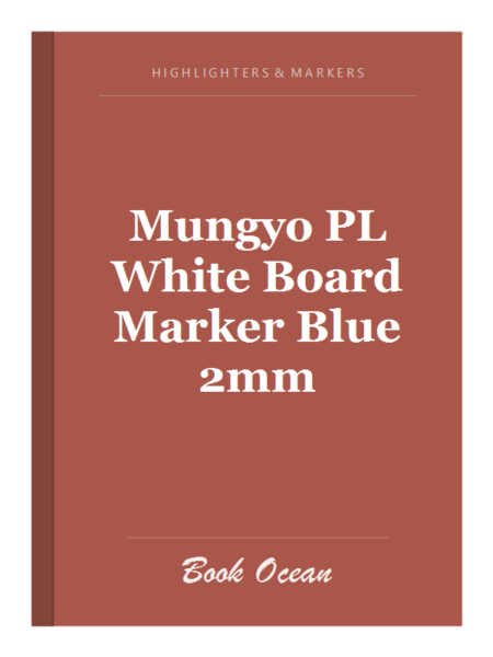 Mungyo PL White Board Marker Blue 2mm