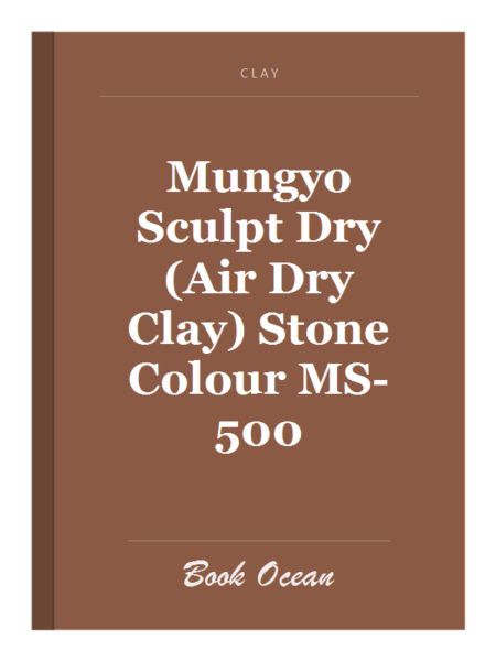 Mungyo Sculpt Dry (Air Dry Clay) Stone Colour MS-500