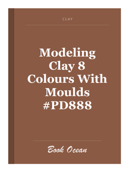 Modeling Clay 8 Colours With Moulds #PD888
