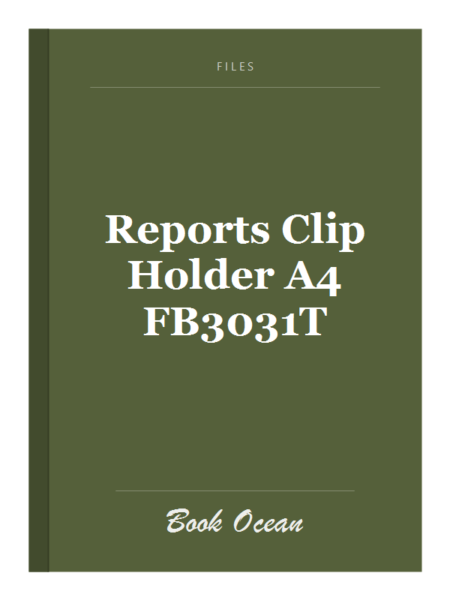 Reports Clip Holder A4 FB3031T