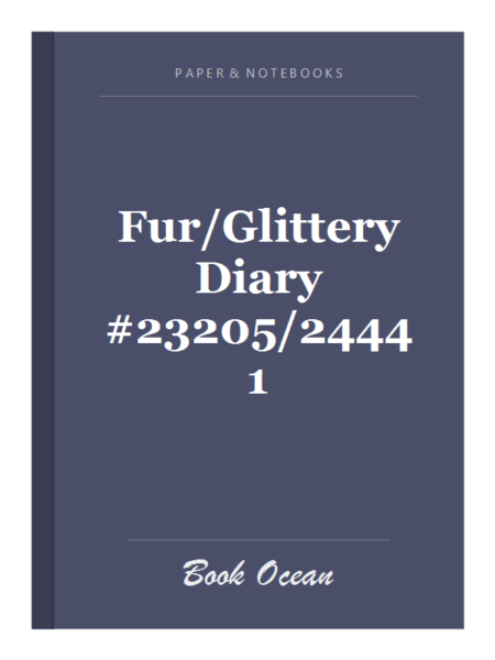 Fur/Glittery Diary #23205/24441