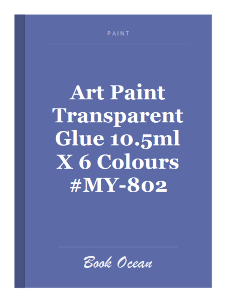 Art Paint Transparent Glue 10.5ml X 6 Colours #MY-802