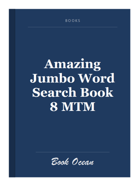 Amazing Jumbo Word Search Book 8 MTM