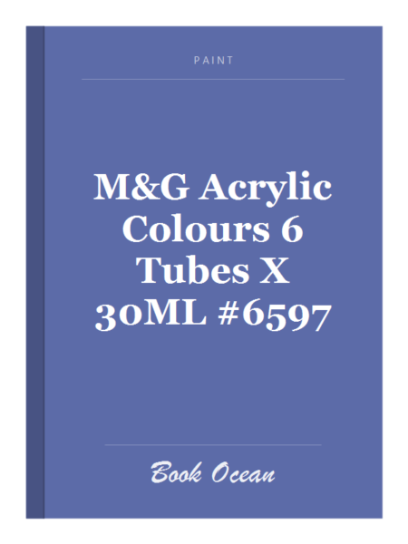 M&G Acrylic Colours 6 Tubes X 30ML #6597