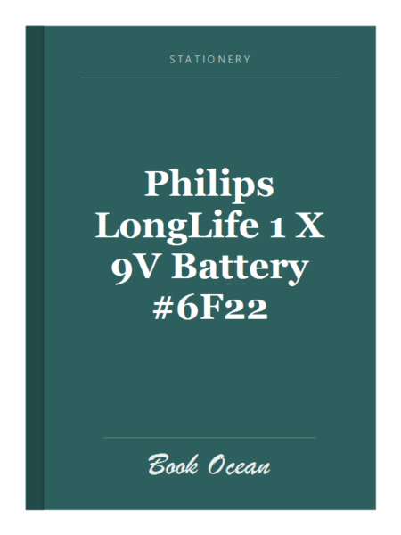 Philips LongLife 1 X 9V Battery #6F22