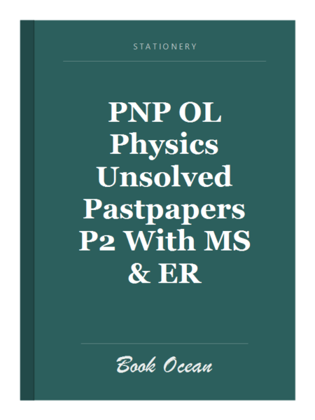 PNP OL Physics Unsolved Pastpapers P2 With MS & ER