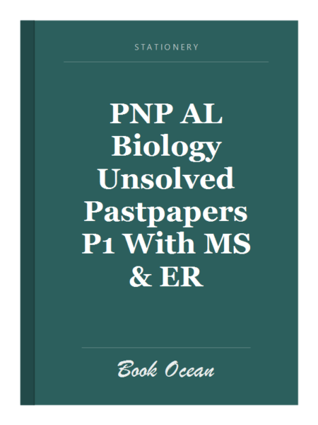 PNP AL Biology Unsolved Pastpapers P1 With MS & ER