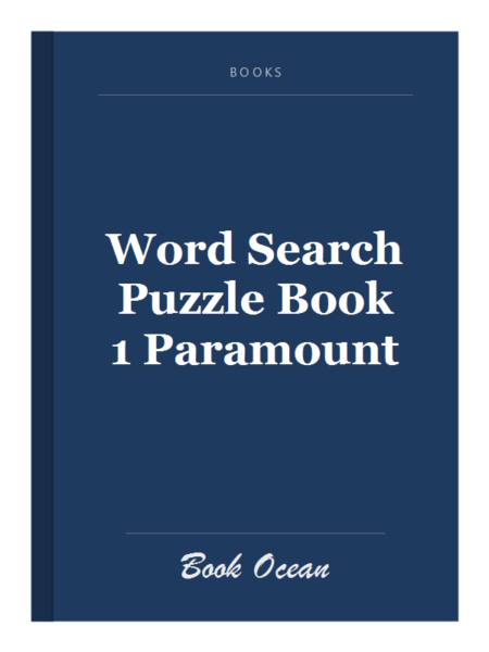 Word Search Puzzle Book 1 Paramount