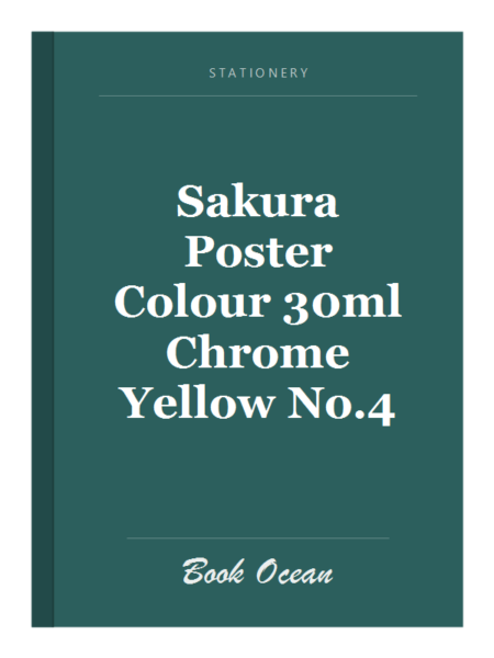 Sakura Poster Colour 30ml Chrome Yellow No.4