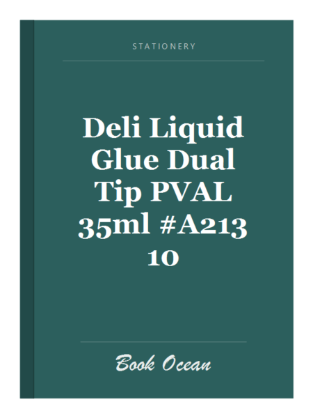 Deli Liquid Glue Dual Tip PVAL 35ml #A213 10