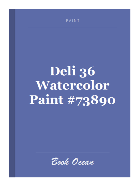 Deli 36 Watercolor Paint #73890