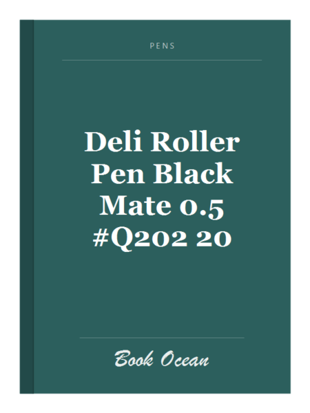 Deli Roller Pen Black Mate 0.5 #Q202 20