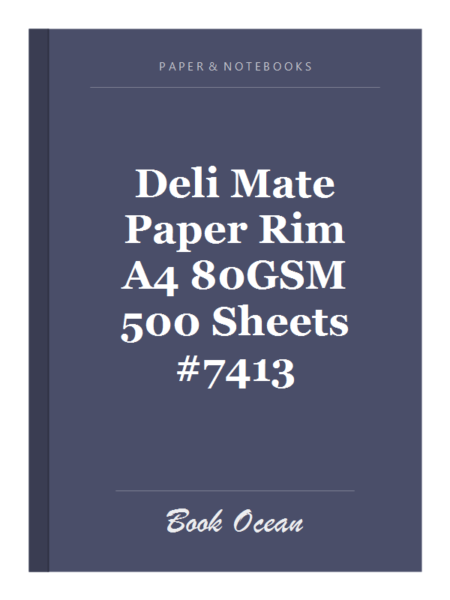 Deli Mate Paper Rim A4 80GSM 500 Sheets #7413