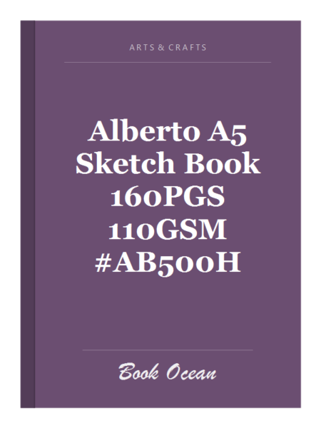 Alberto A5 Sketch Book 160PGS 110GSM #AB500H