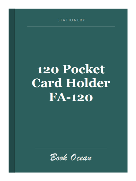 120 Pocket Card Holder FA-120