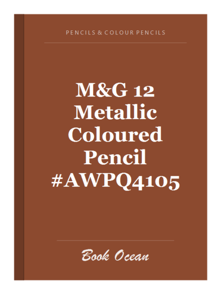 M&G 12 Metallic Coloured Pencil #AWPQ4105