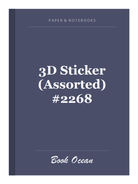 3D Sticker (Assorted) #2268