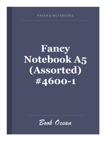 Fancy Notebook A5 (Assorted) #4600-1
